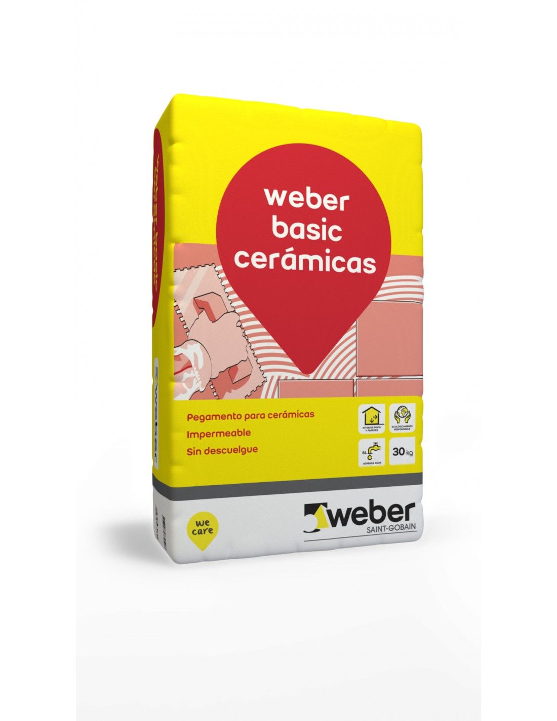 WEBER BASIC PEGAMENTO x 30 Kgs